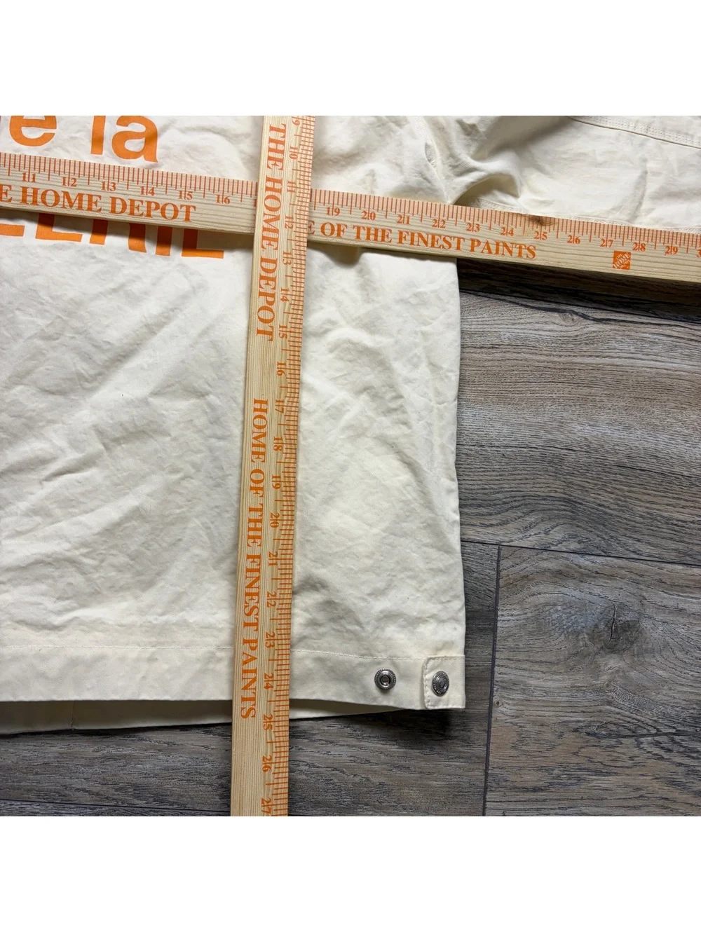 Gallery Dept. Dépt. de la Galerie Cream Nylon Jacket Size S